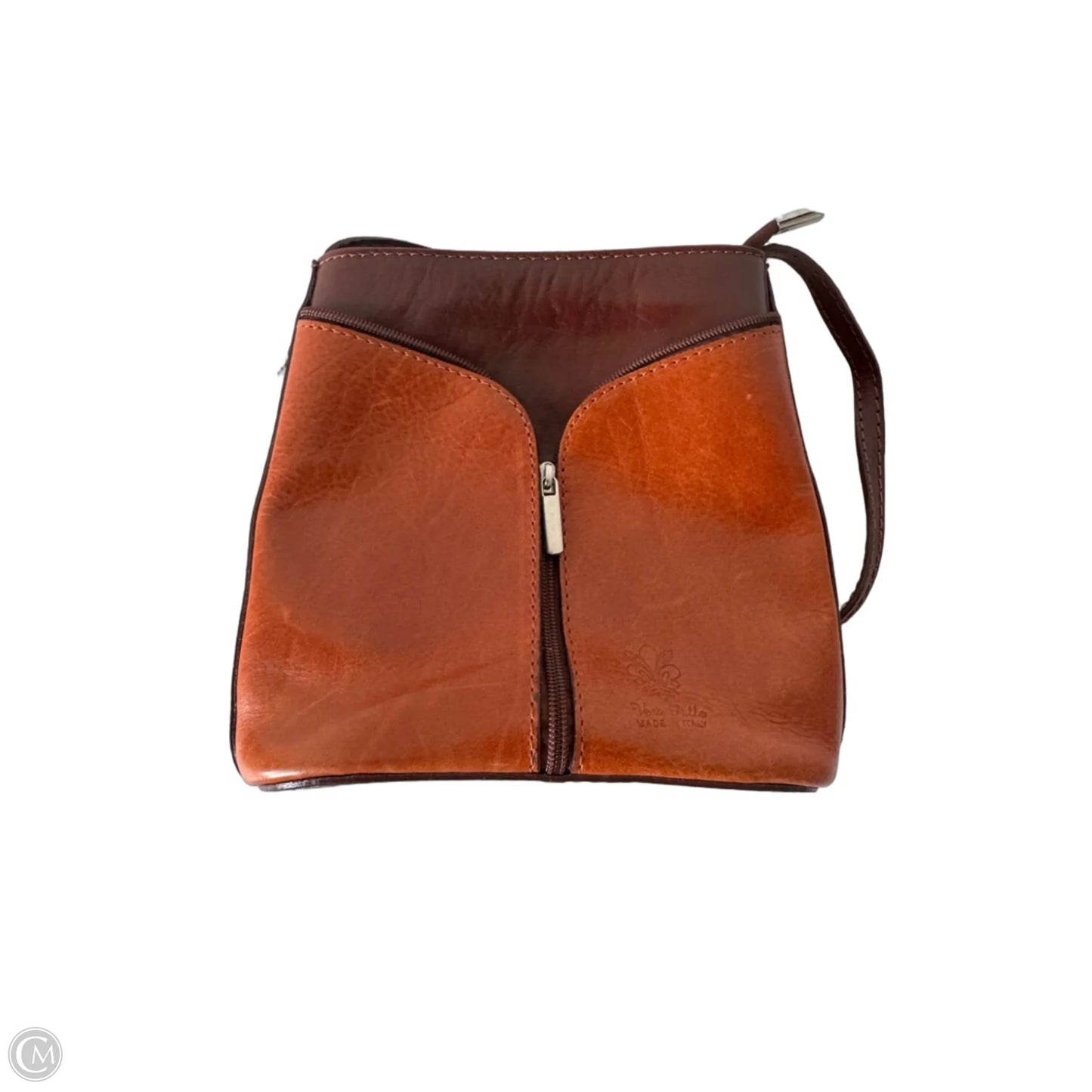 Crossbody Leather By Clothes Mentor, Size: Small