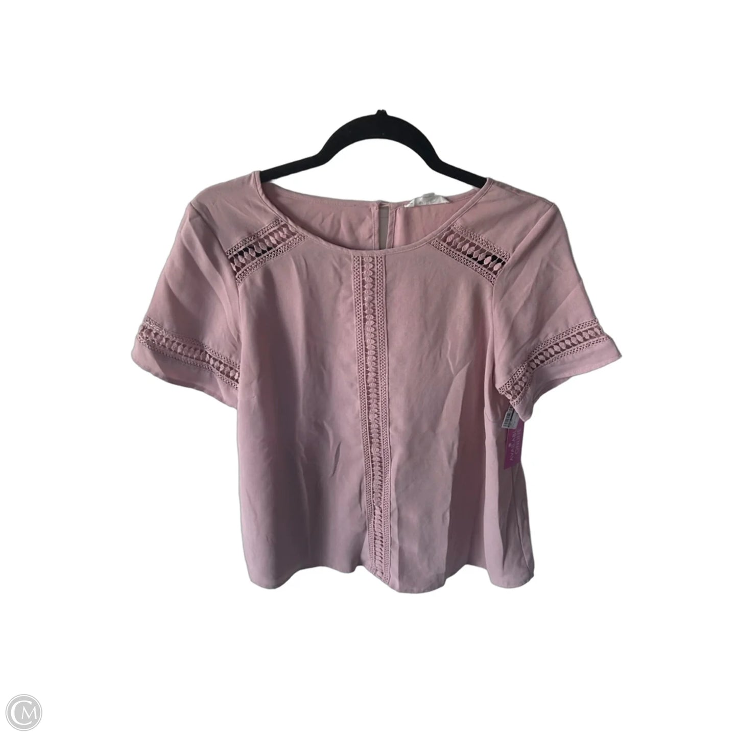 Top Short Sleeve By Mine In Pink, Size: S