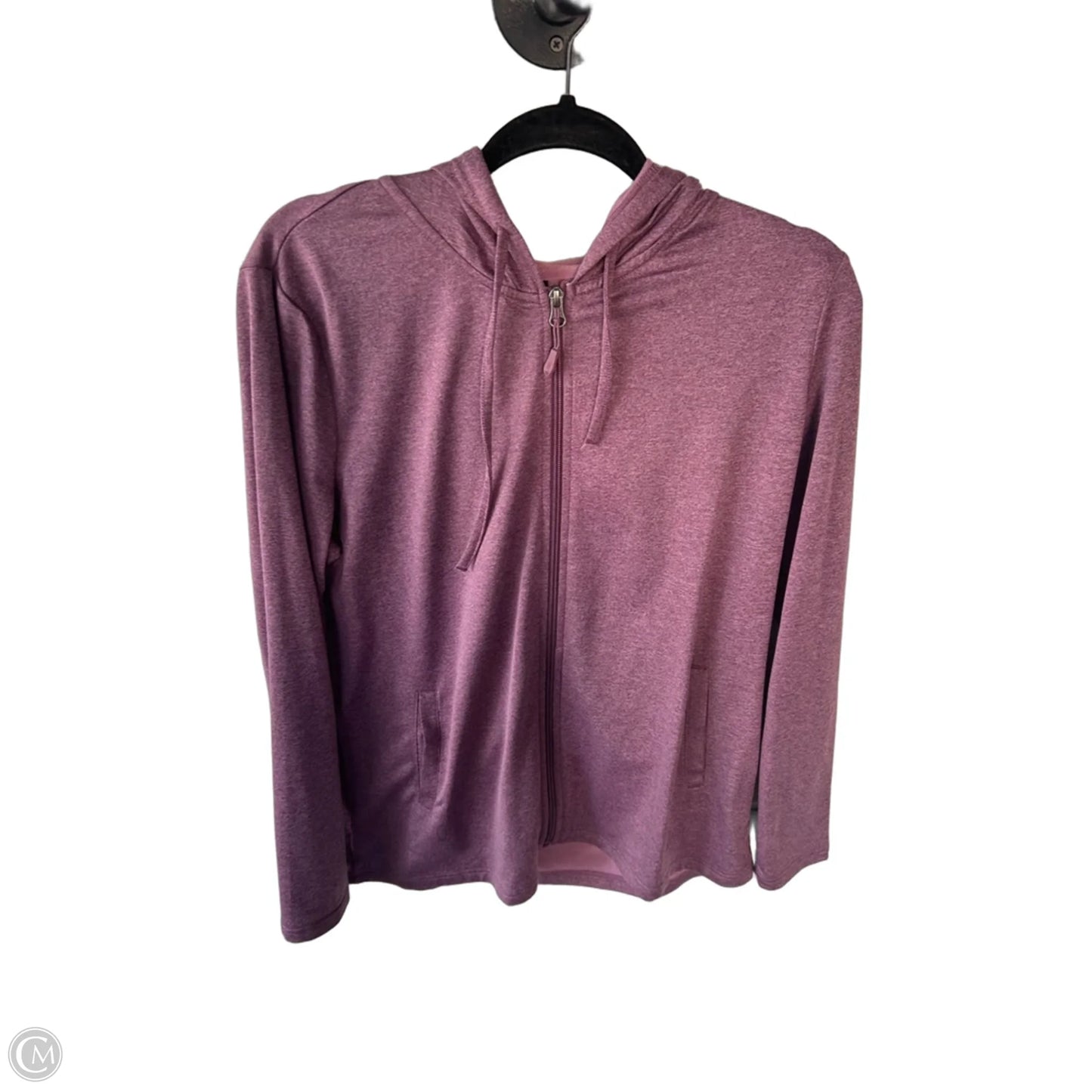 Athletic Sweatshirt Hoodie By 32 Degrees In Purple, Size: L