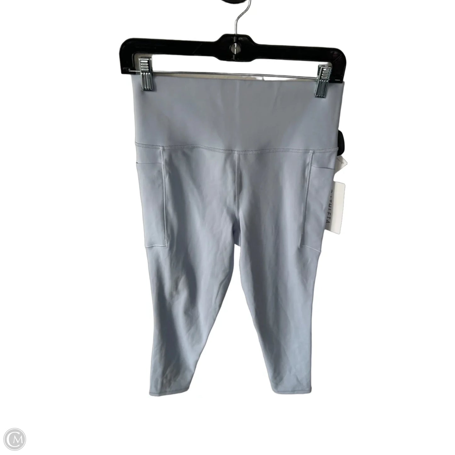 Athletic Leggings By Athleta In Blue, Size: M