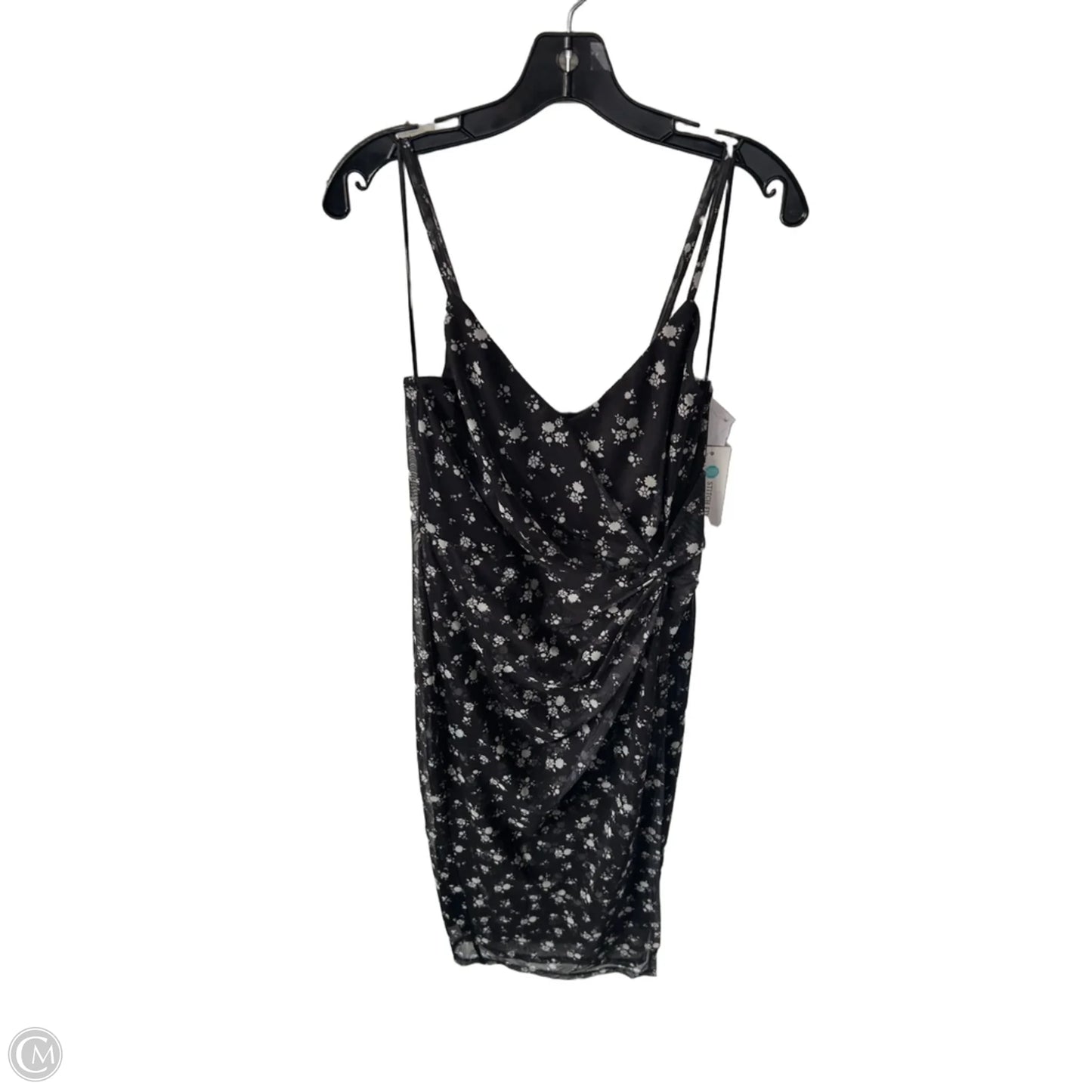 Dress Casual Midi By Socialite In Black & Cream, Size: L
