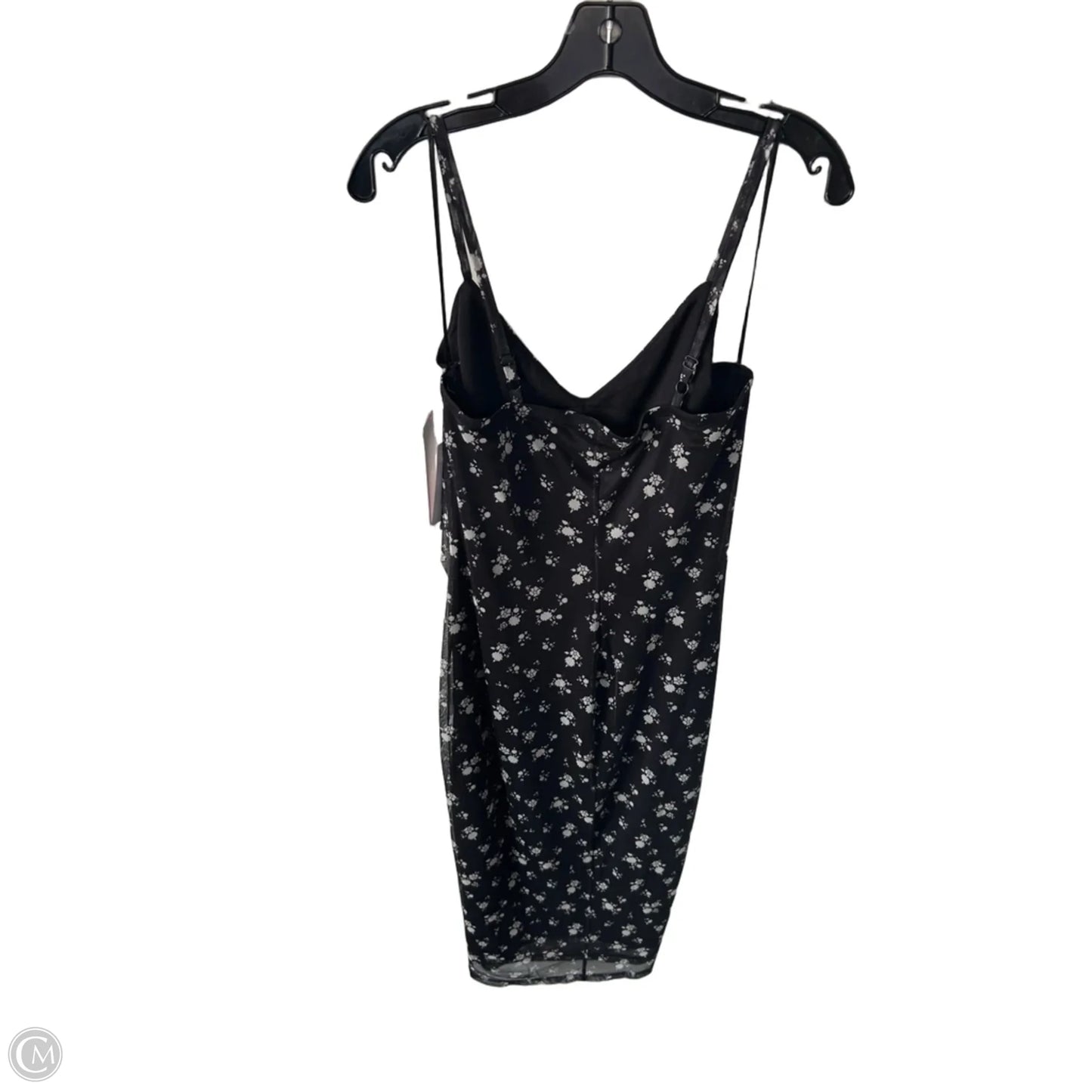 Dress Casual Midi By Socialite In Black & Cream, Size: L