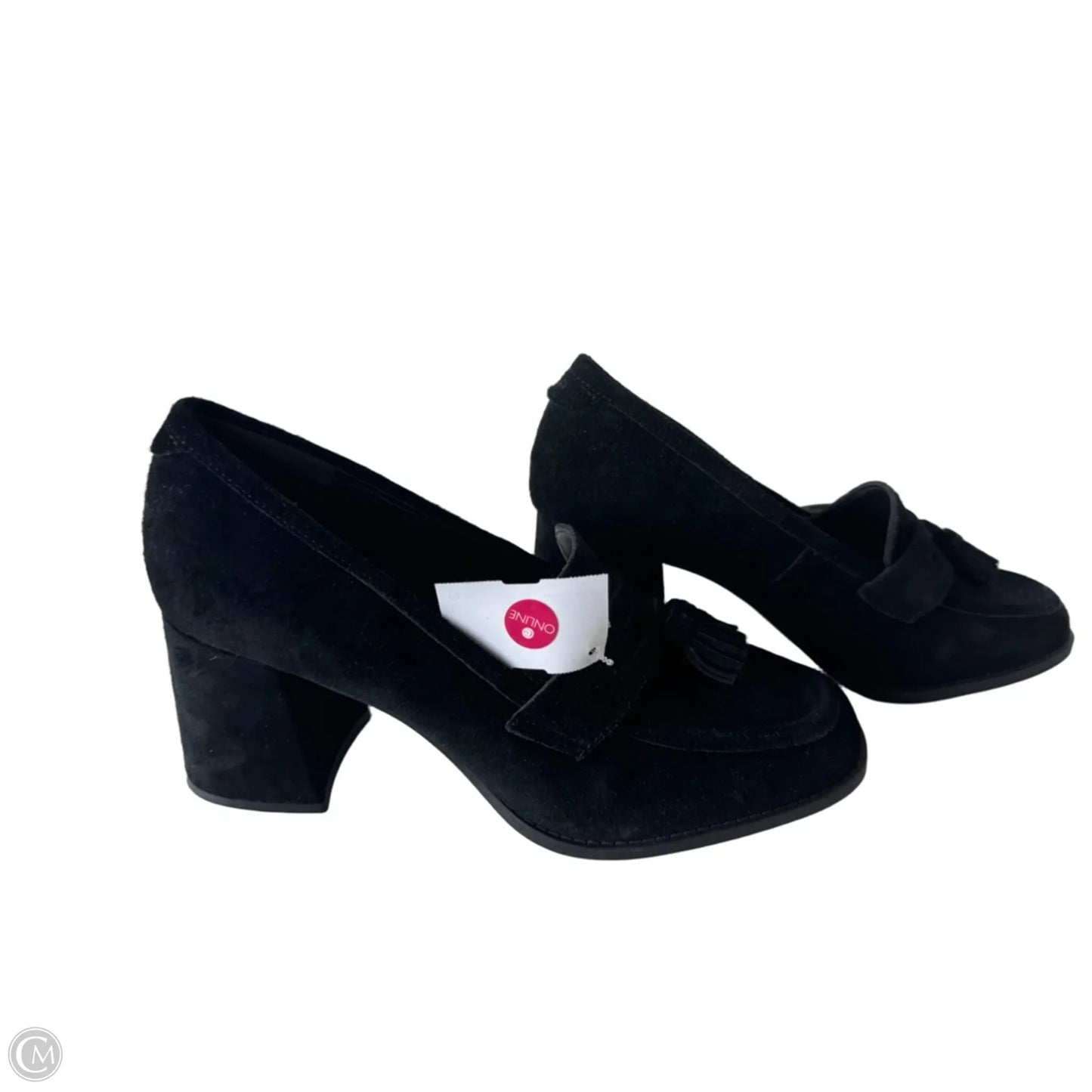 Shoes Heels Block By Hush Puppies In Black, Size: 11