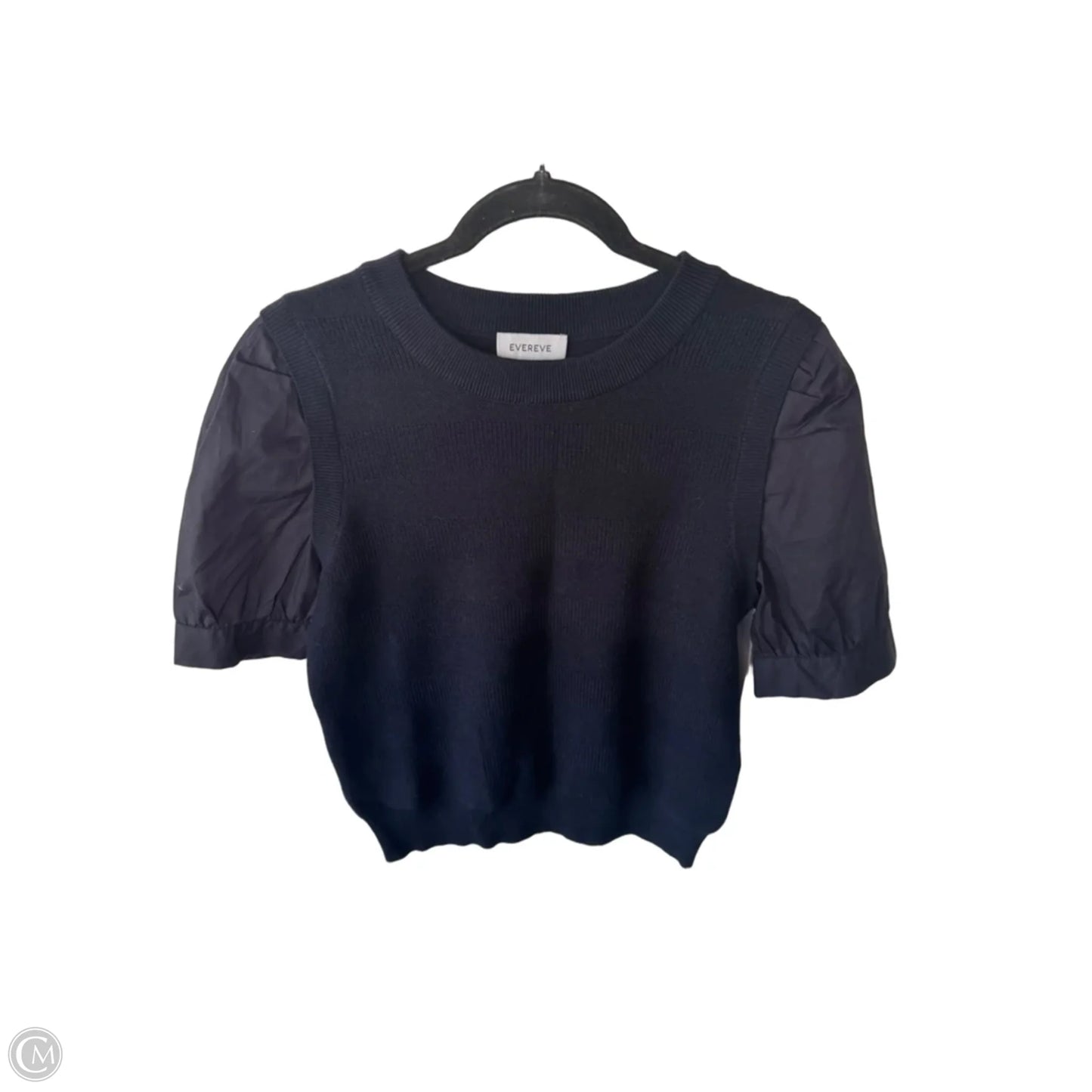 Sweater Short Sleeve By Evereve In Blue, Size: S