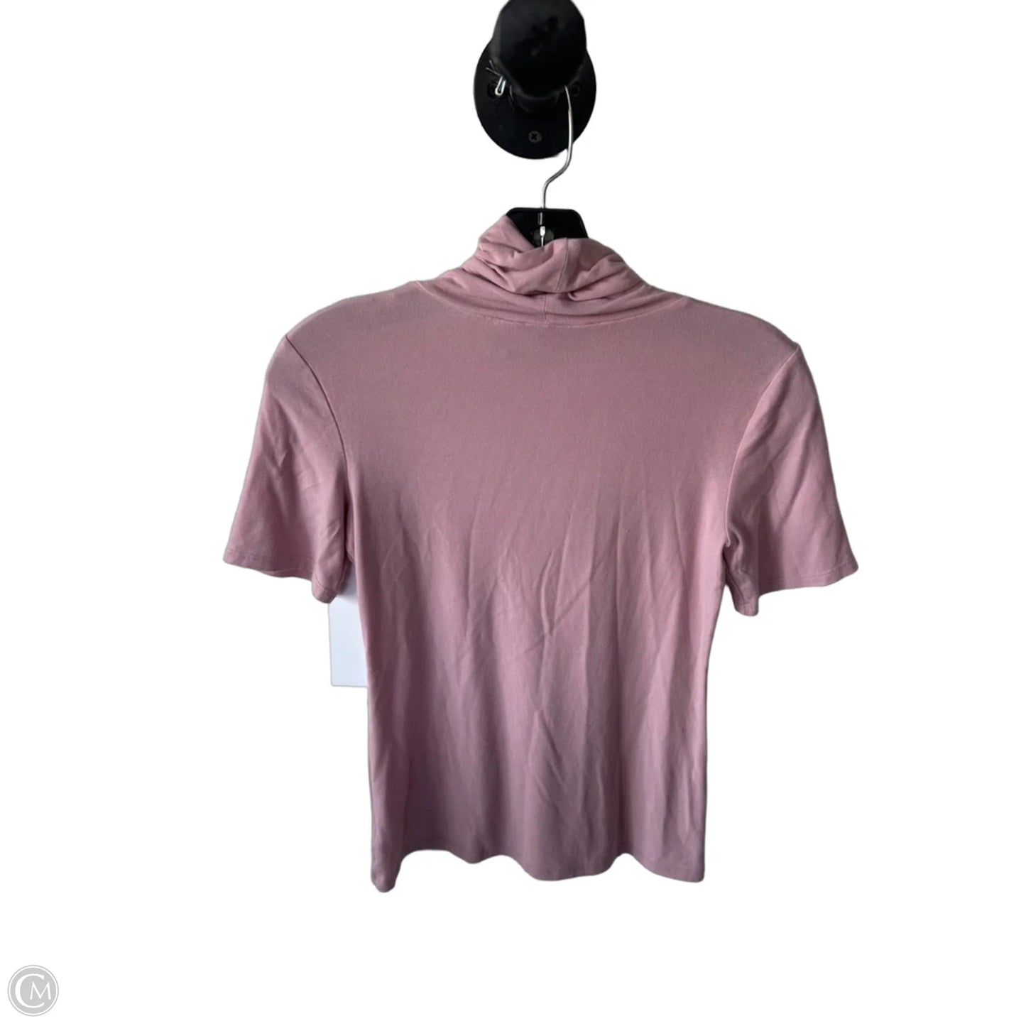 Top Short Sleeve By Theory In Pink, Size: S