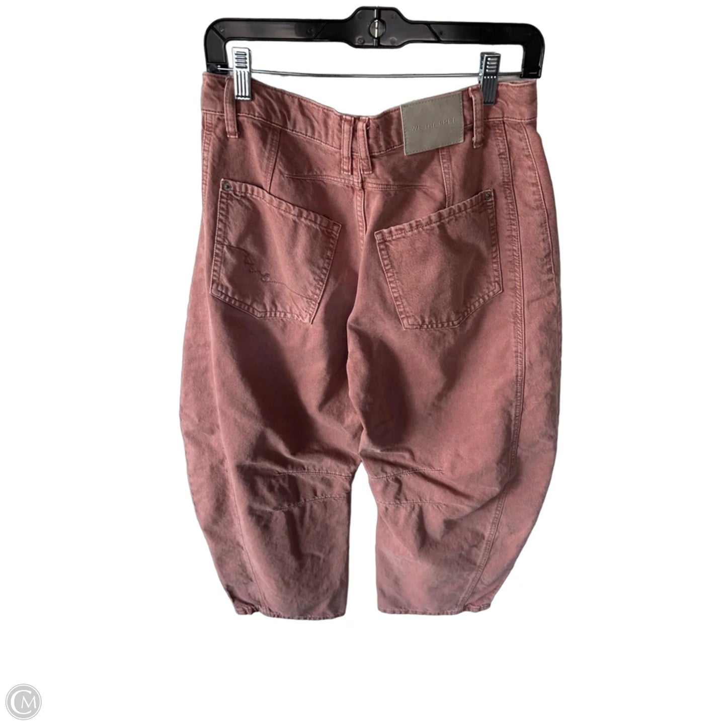 Jeans Wide Leg By We The Free In Pink Denim, Size: 4
