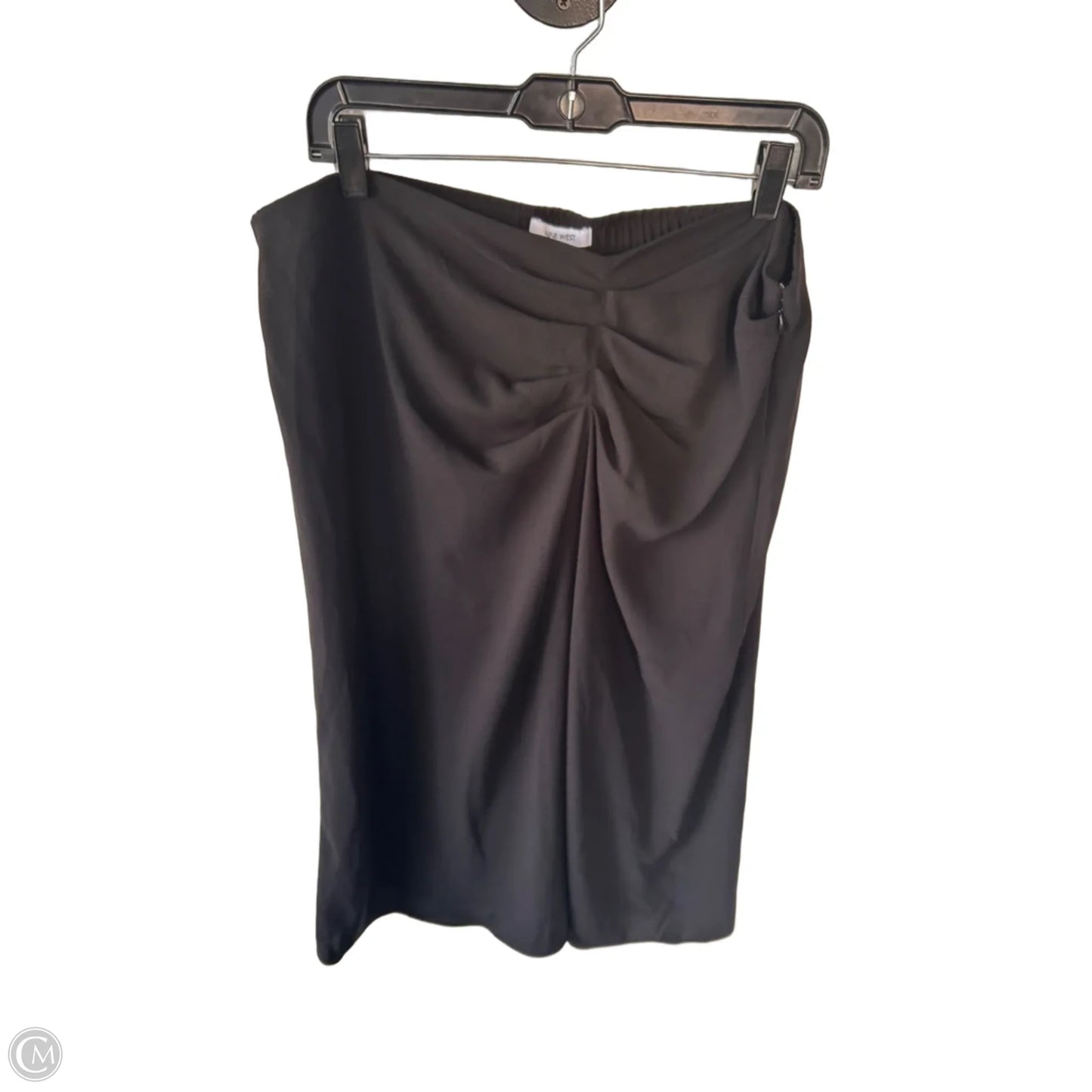 Skirt Midi By Nine West In Black, Size: Xl