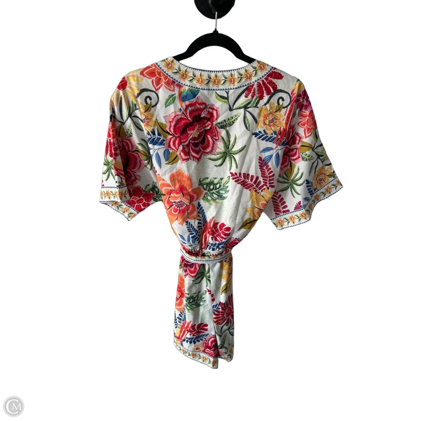 Romper By Cupshe In Orange & White, Size: Xs