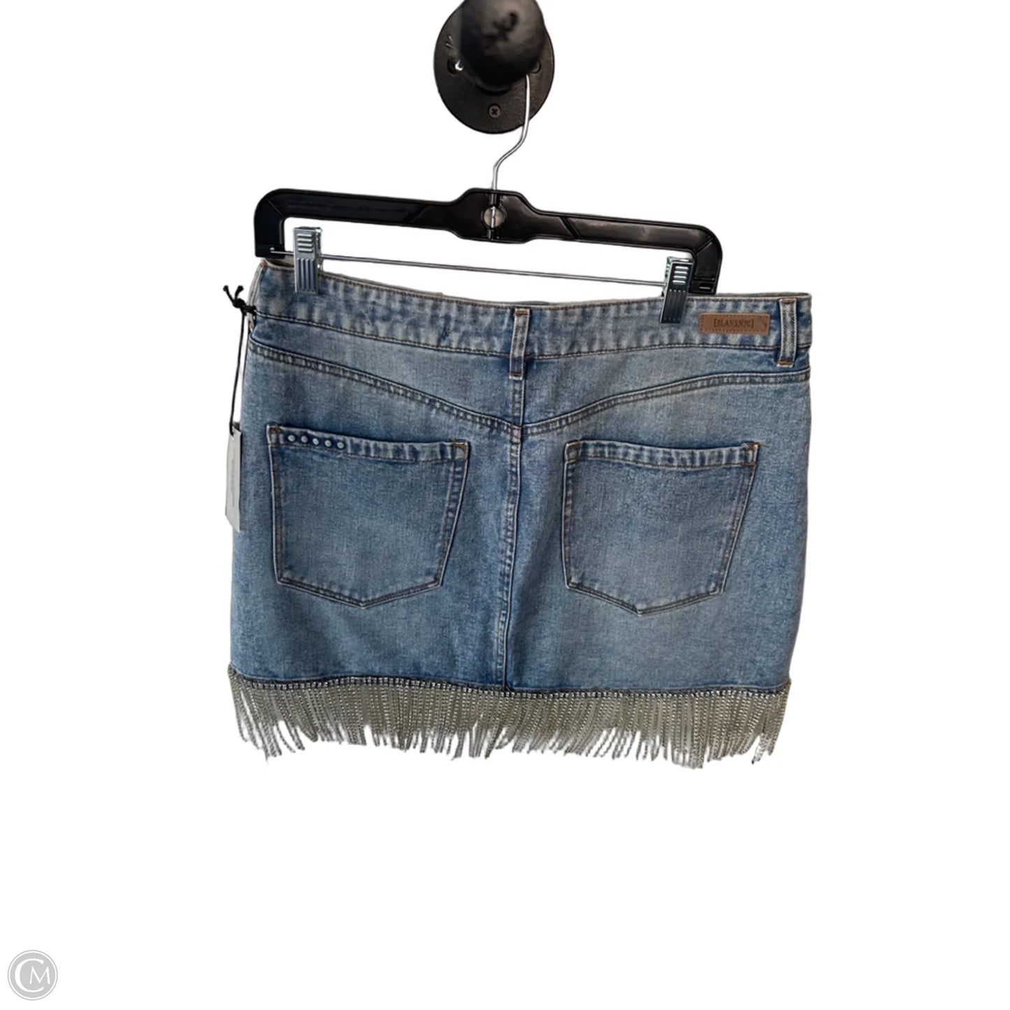 Skirt Mini & Short By Blanknyc In Blue Denim, Size: 12
