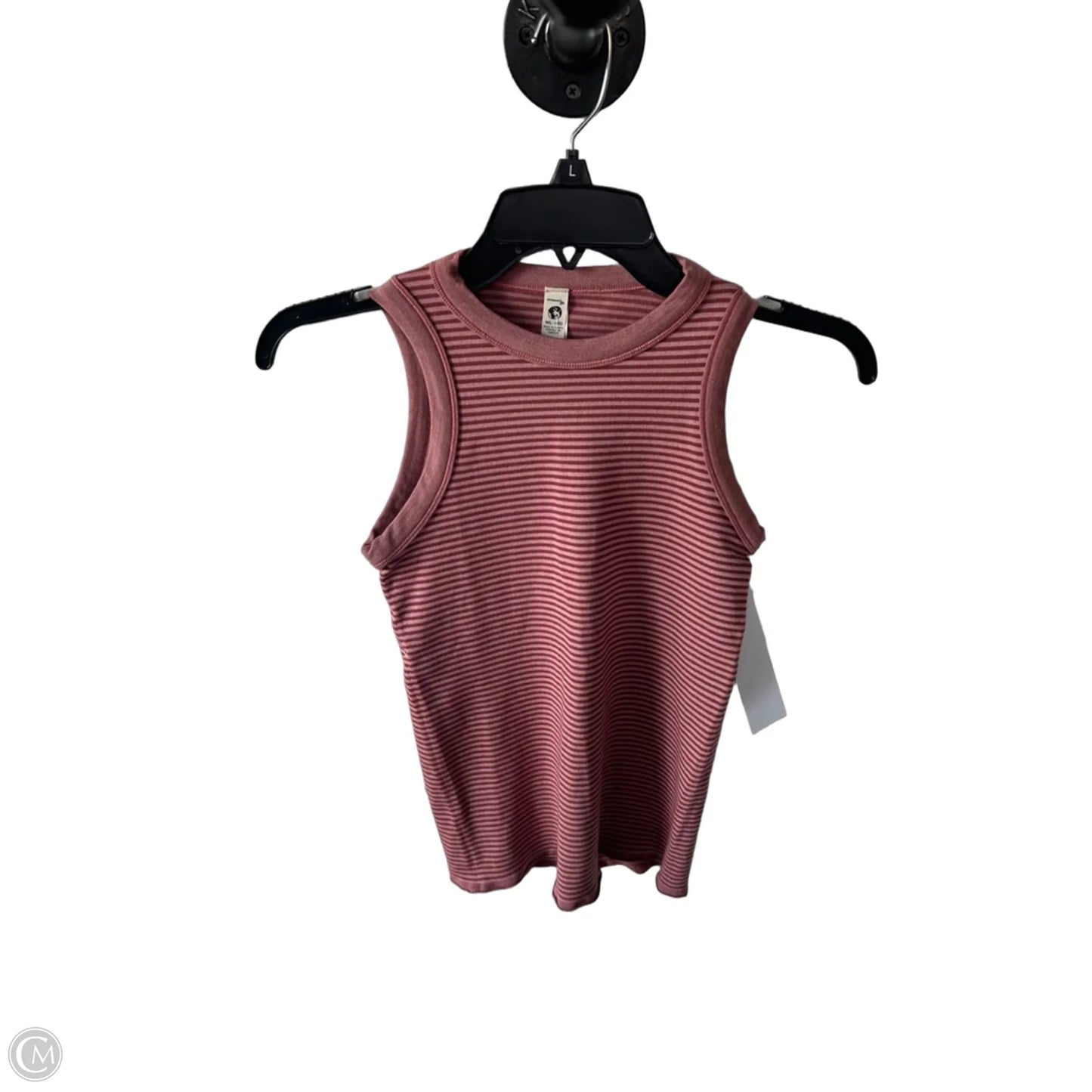 Top Sleeveless By Free People In Pink & Red, Size: M
