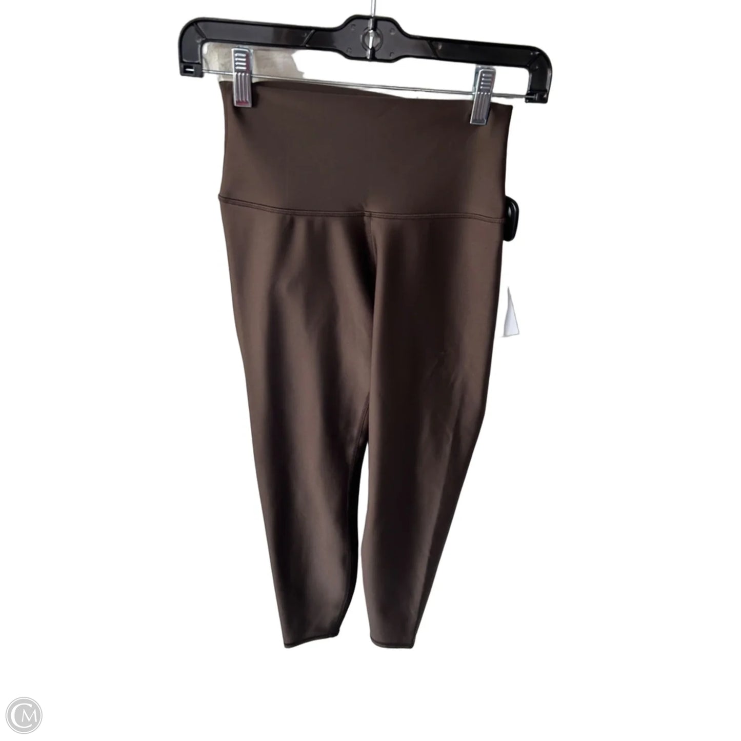 Athletic Leggings By Alo In Brown, Size: S