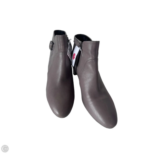 Boots Ankle Heels By Cole-haan In Grey, Size: 9
