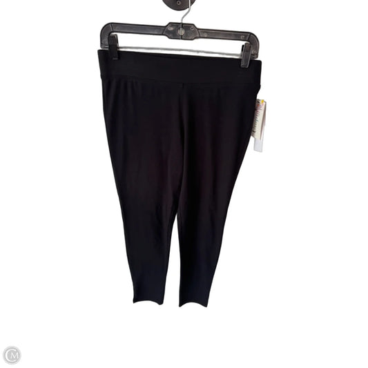 Pants Leggings By Hue In Black, Size: M