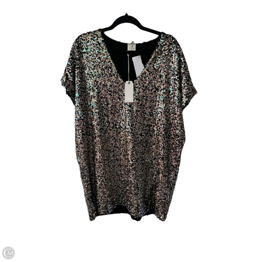 Dress Party Short By By Together In Black & Gold, Size: M
