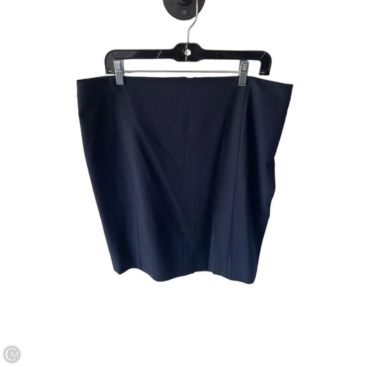 Skirt Mini & Short By Ann Taylor In Blue, Size: 18