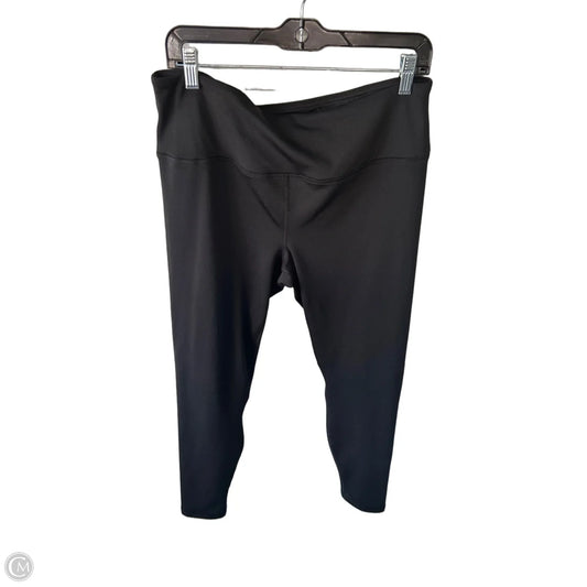 Athletic Leggings By 90 Degrees By Reflex In Black, Size: Xl