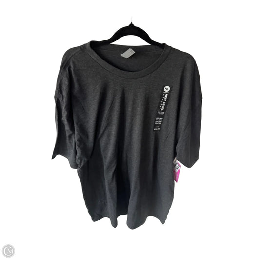 Top Short Sleeve Basic By Next Level In Grey, Size: 2x