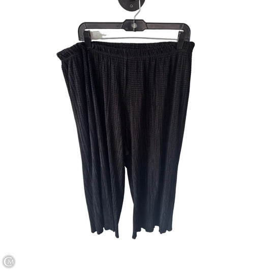 Pants Wide Leg By Melissa Paige In Black, Size: Xlp