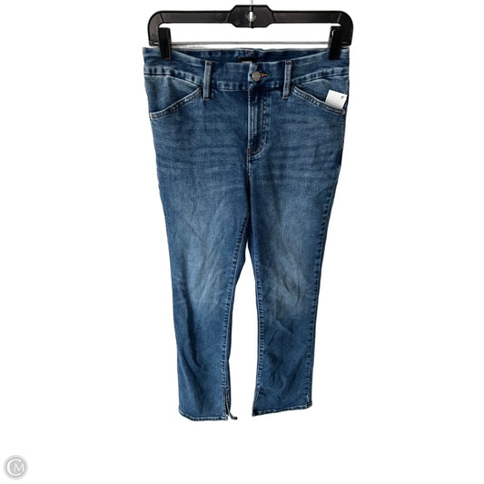 Jeans Straight By Express In Blue Denim, Size: M