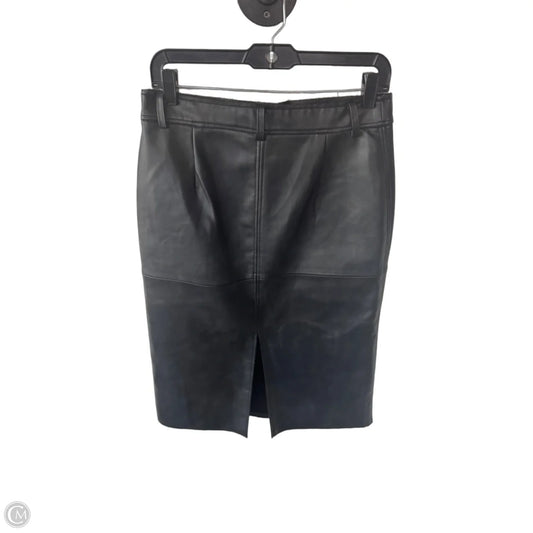 Skirt Midi By Zara In Black, Size: M