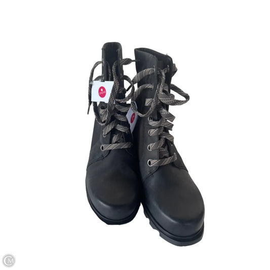 Boots Mid-calf Heels By Sorel In Black, Size: 11
