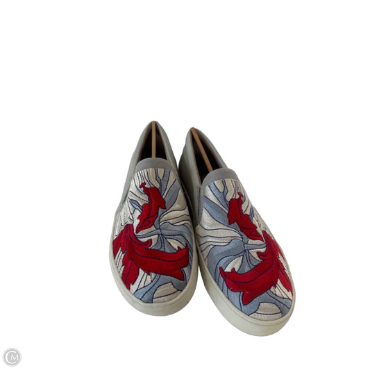 Shoes Sneakers By Naturalizer In Grey & Red, Size: 6