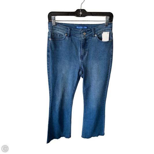 Jeans Flared By J Mclaughlin In Blue Denim, Size: 2