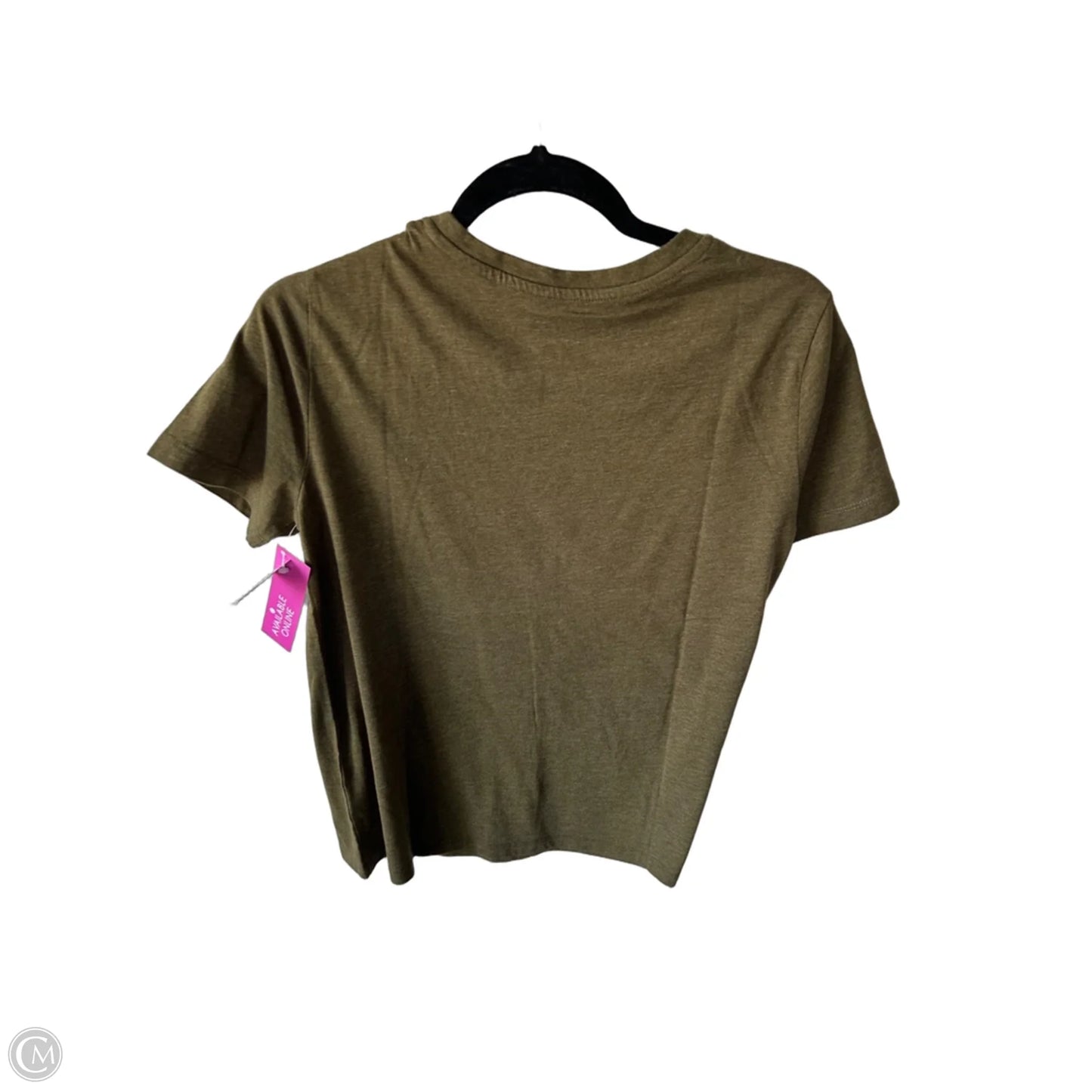 Top Short Sleeve Basic By Natural Reflections In Green, Size: S