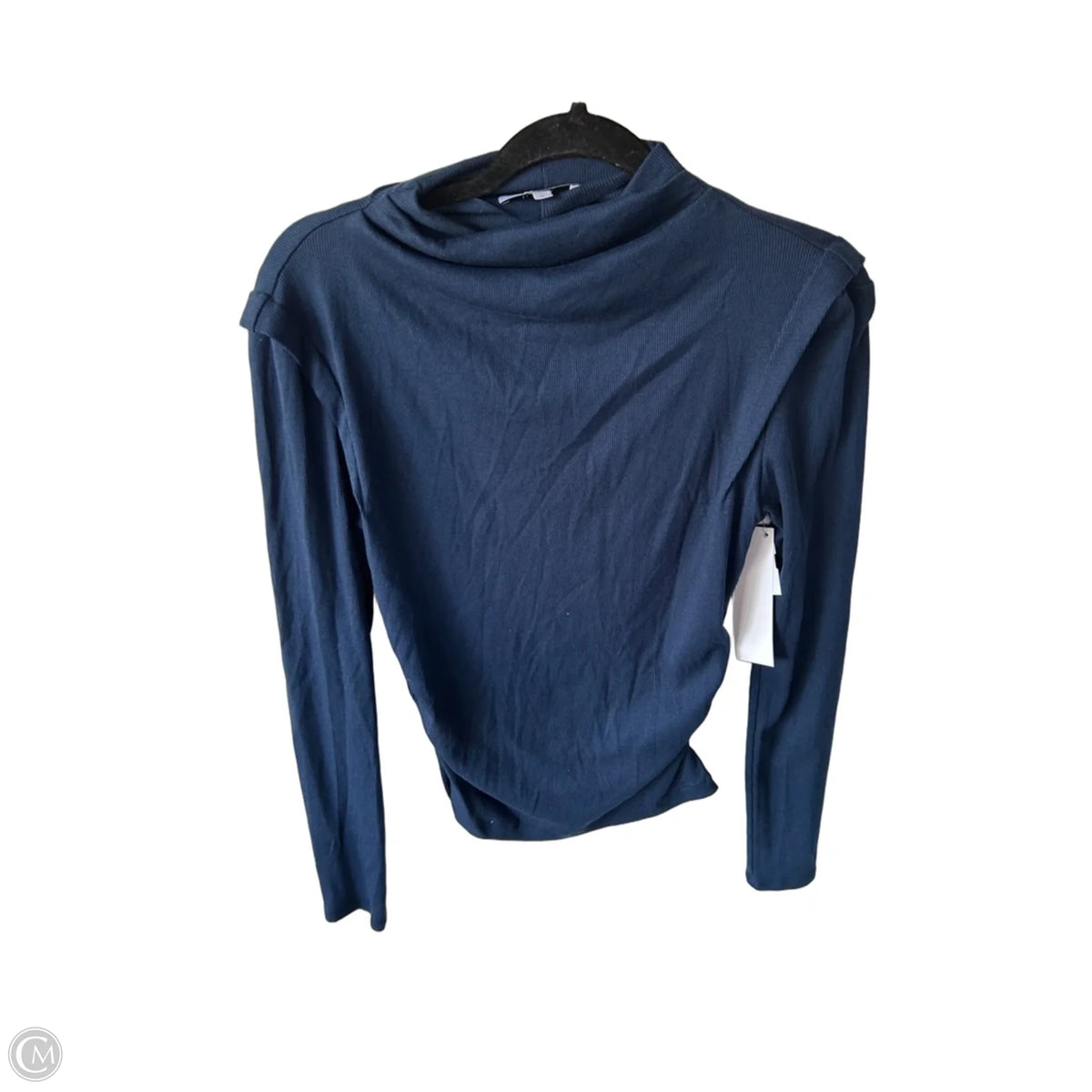 Top Long Sleeve By Michael Stars In Blue, Size: S