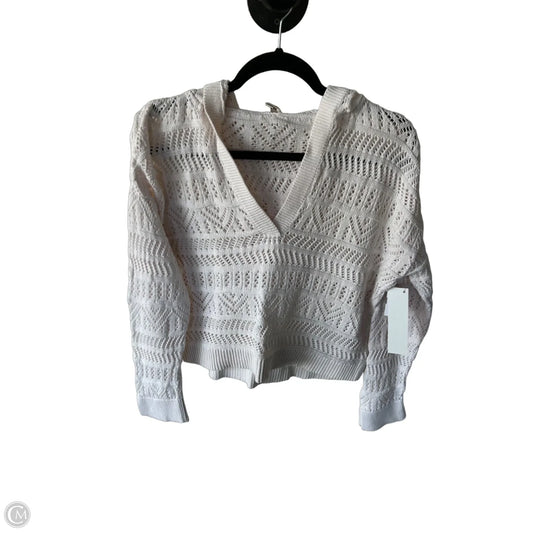 Sweater By Loft In Cream, Size: S