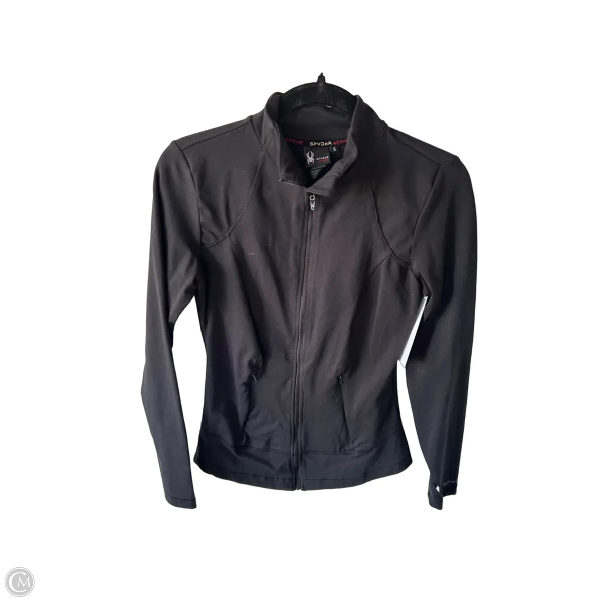 Athletic Jacket By Spyder In Black, Size: S