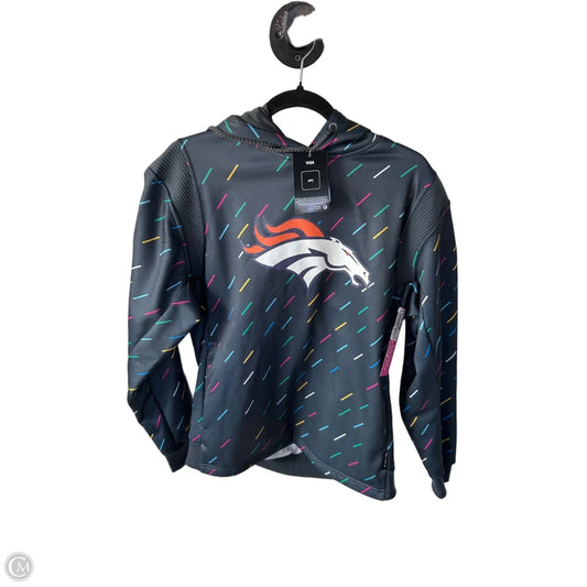 Sweatshirt Hoodie By Nfl In Grey, Size: M