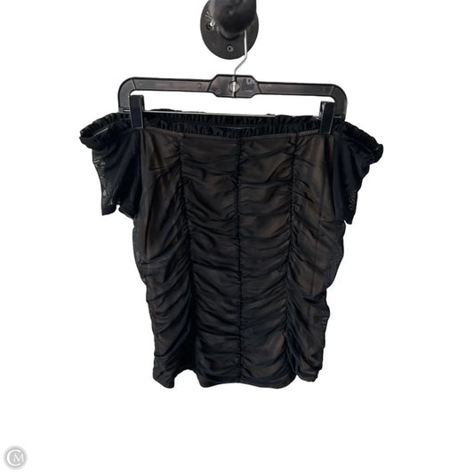 Top Short Sleeve By Torrid In Black, Size: M