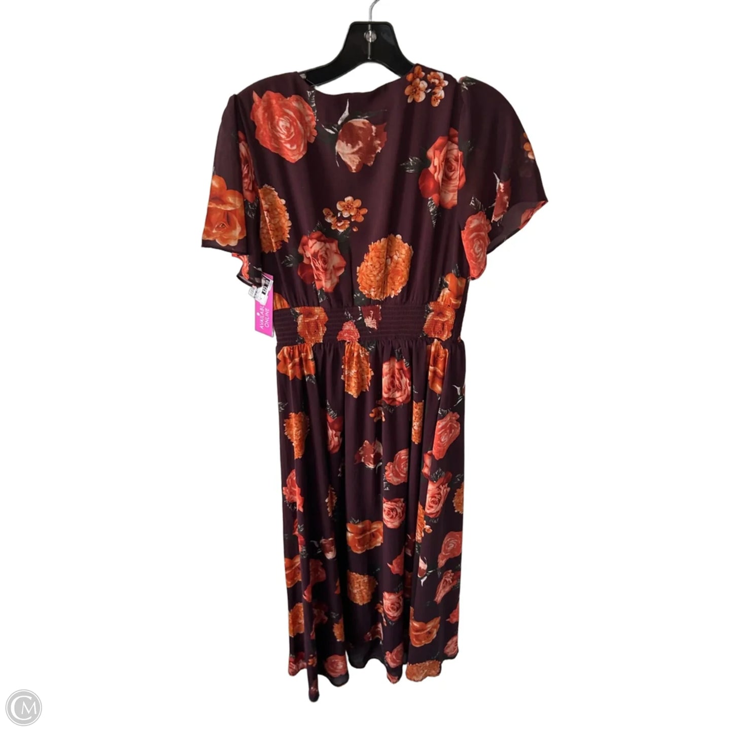 Dress Party Long By Baltic Born In Orange & Purple, Size: M
