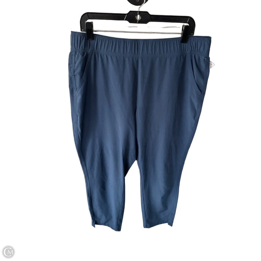 Athletic Pants By Eddie Bauer In Blue, Size: L