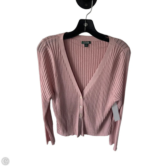 Sweater Cardigan By Wild Fable In Pink, Size: Xxl