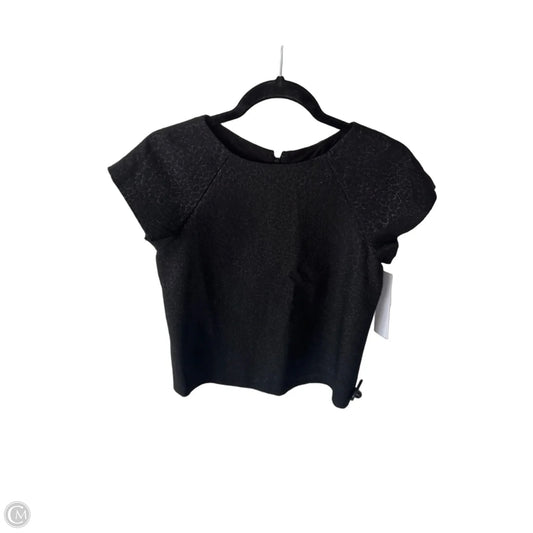 Top Short Sleeve Designer By Alice + Olivia In Black, Size: Xs