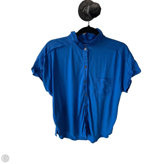 Top Short Sleeve By Tommy Bahama In Blue, Size: M