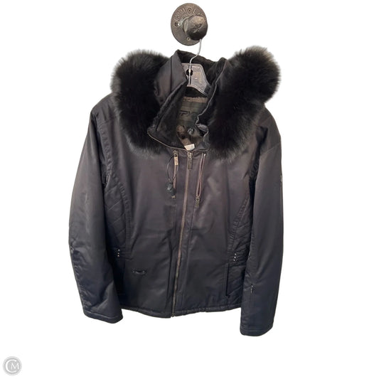 Coat Parka By Spyder In Black, Size: L