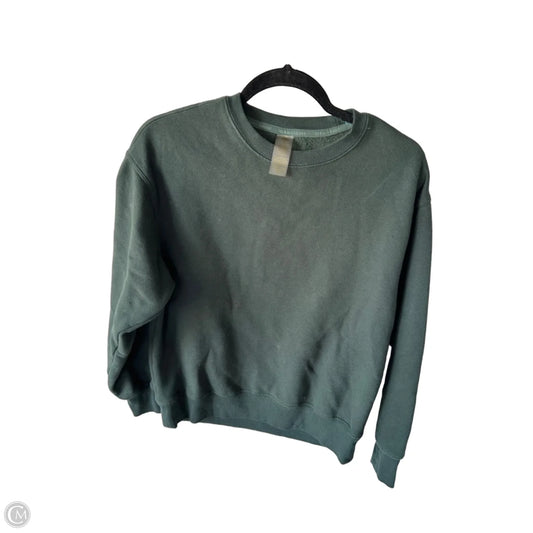 Sweatshirt Crewneck By Harmony Balance In Green, Size: S