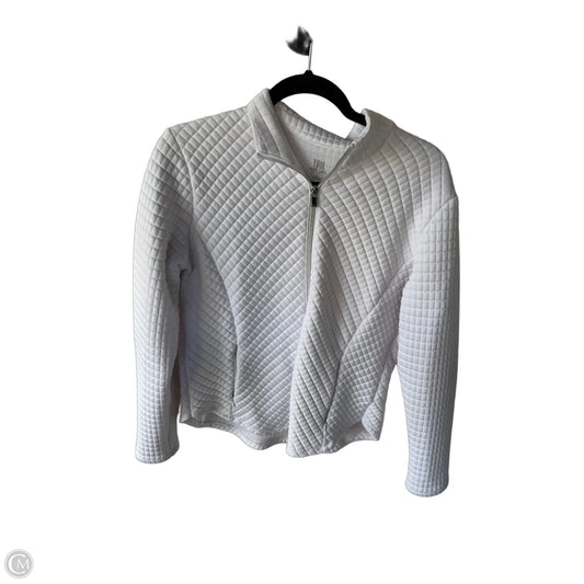 Athletic Jacket By Tail In White, Size: L