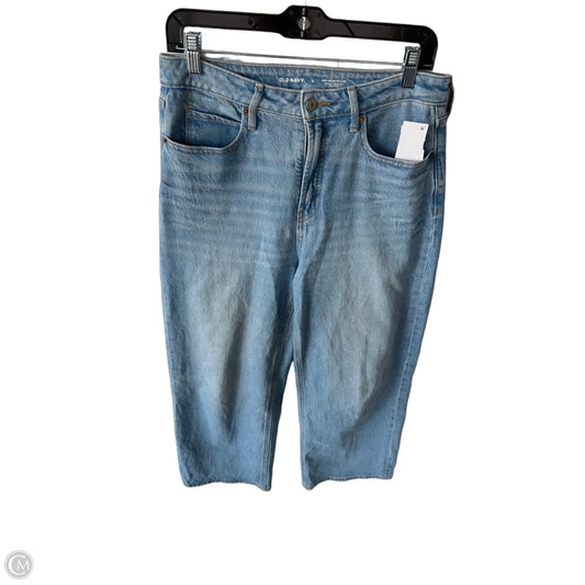 Jeans Wide Leg By Old Navy In Blue Denim, Size: 6