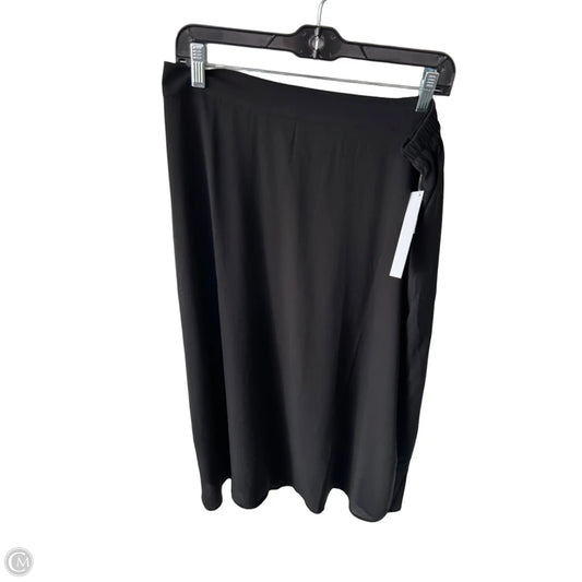 Skirt Midi By Vince Camuto In Black, Size: L