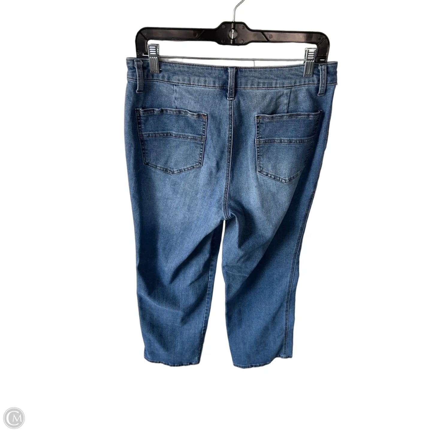 Jeans Straight By 1822 Denim In Blue Denim, Size: 12