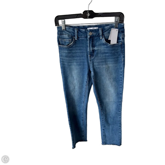 Jeans Straight By Vervet In Blue Denim, Size: 2