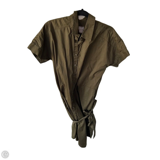 Dress Casual Midi By Chicos In Green, Size: M