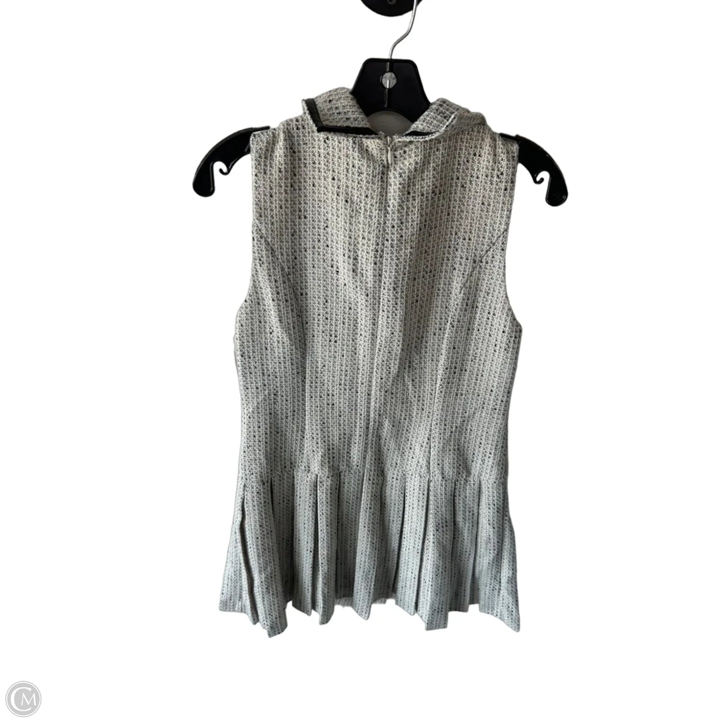 Dress Work By Mustard Seed In Grey & White, Size: M