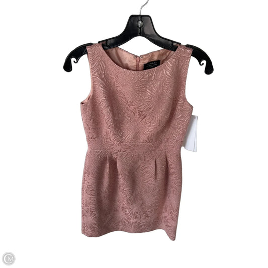 Dress Party Short By Tahari By Arthur Levine In Pink, Size: Xsp