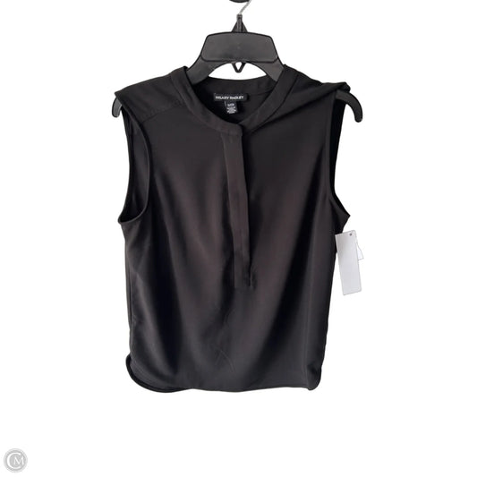 Top Sleeveless By Hilary Radley In Black, Size: S