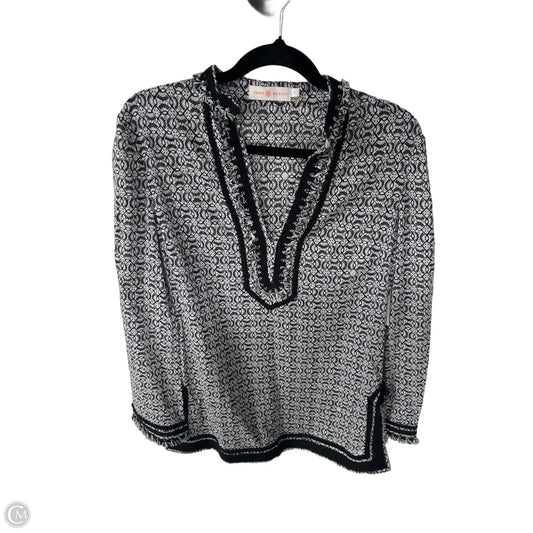 Tunic Designer By Tory Burch In Black & Purple, Size: Xs